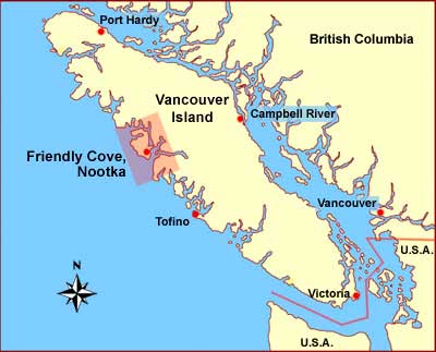 where did the nootka tribe live